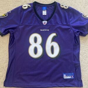 Football Baltimore Ravens Jersey Heap #86 size Large NFL  Sports